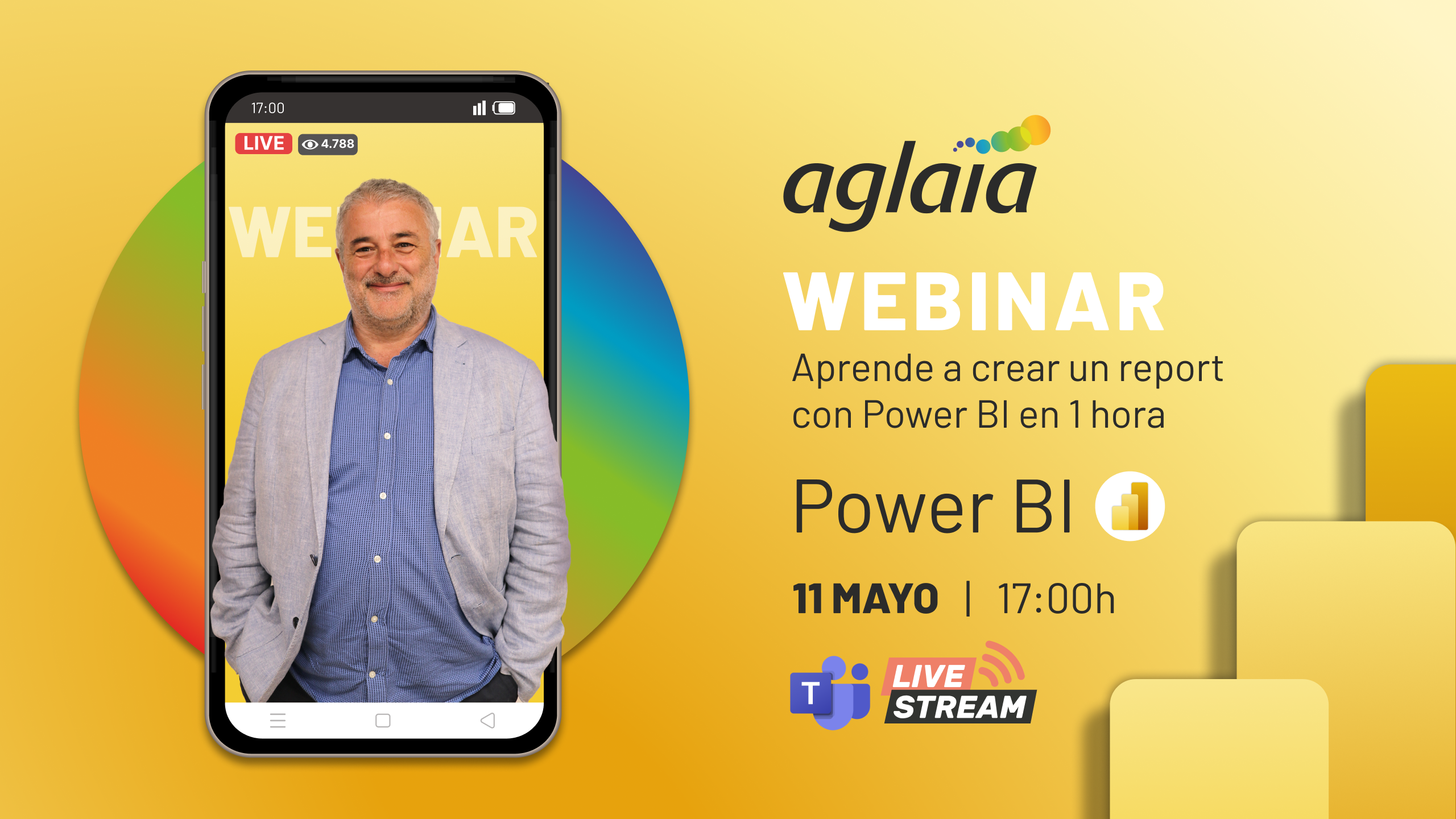Webinar | Aprende a crear un report con Power BI en 1 hora | Aglaia
